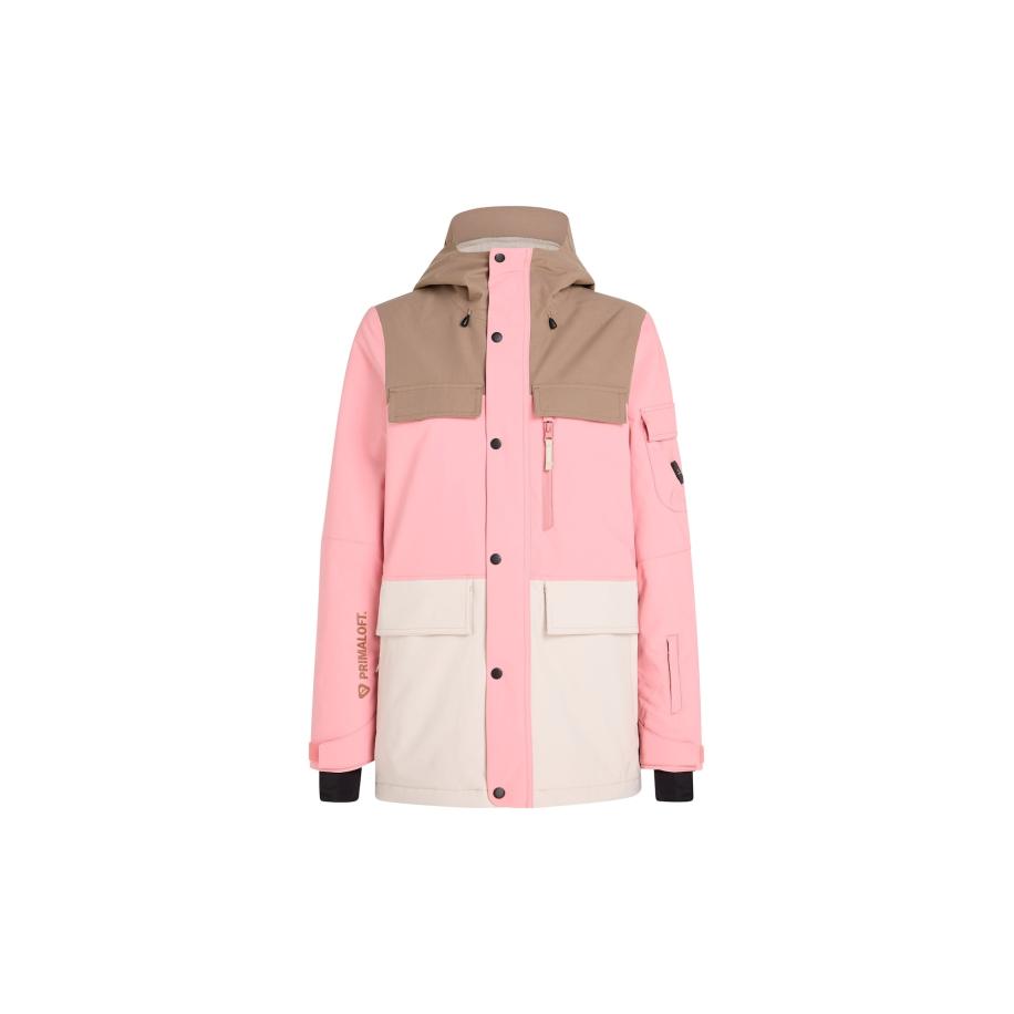 O'Neill ONEILL Outdoorjas Utility Pro beige / pink / wit -
