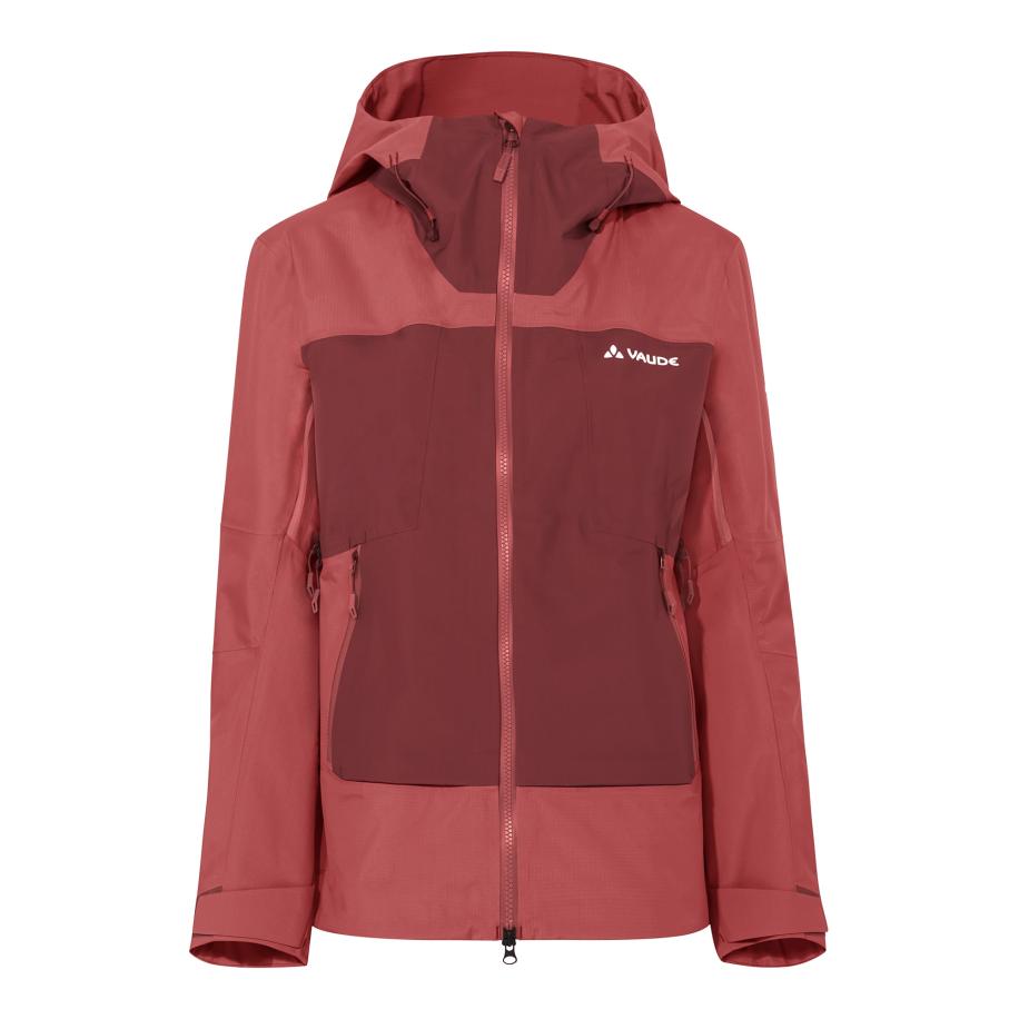 Vaude VAUDE Outdoorjas Croz Alpine karmijnrood / lichtrood -