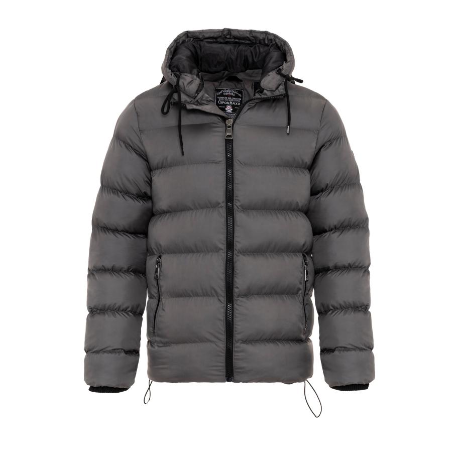 Cipo & Baxx CIPO & BAXX Winterjas antraciet -