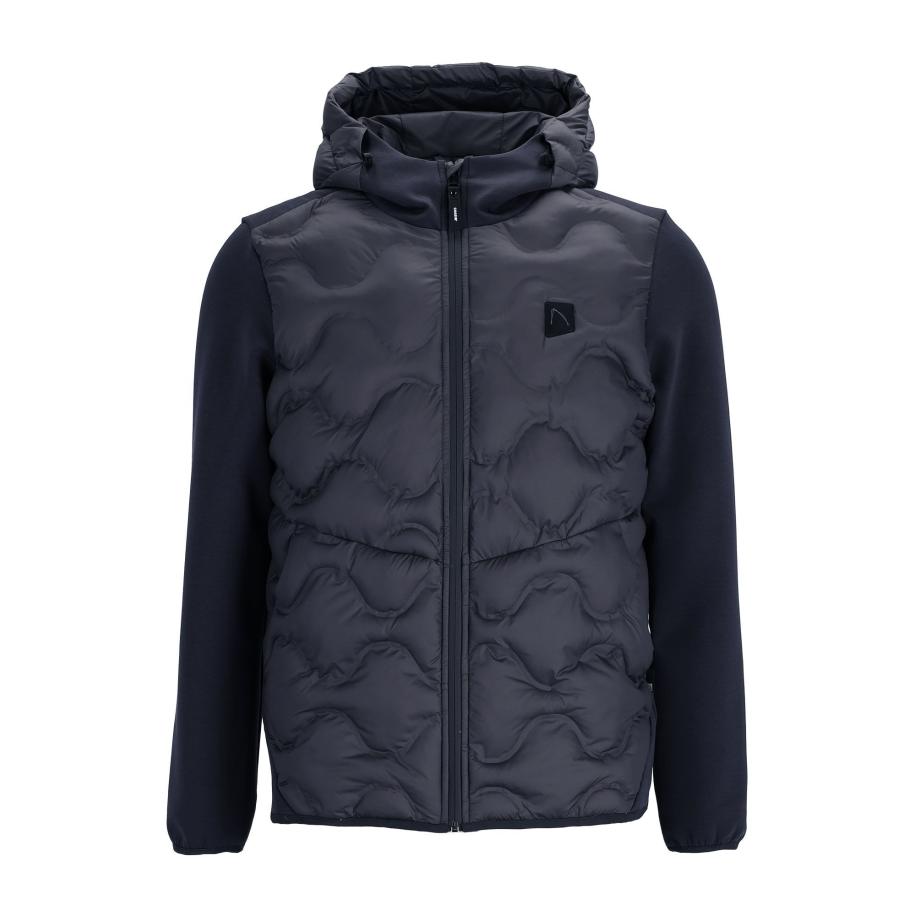 Chasin' CHASIN Winterjas Theo Hybrid donkerblauw -