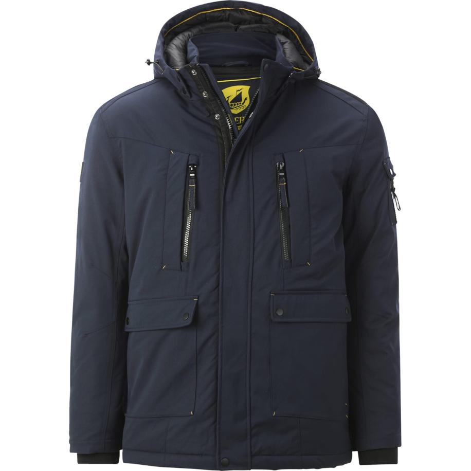 jan vanderstorm Jan Vanderstorm Functionele jas Finnlund donkerblauw -