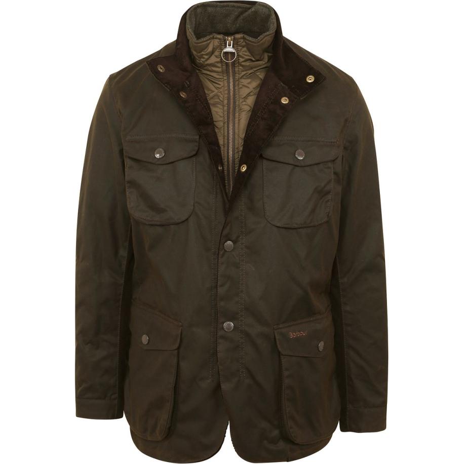 Barbour Waxjas Ogston Olive Groen