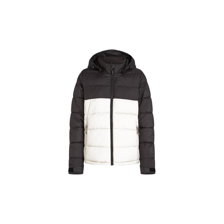 O'Neill ONEILL Outdoorjas zwart / wolwit -
