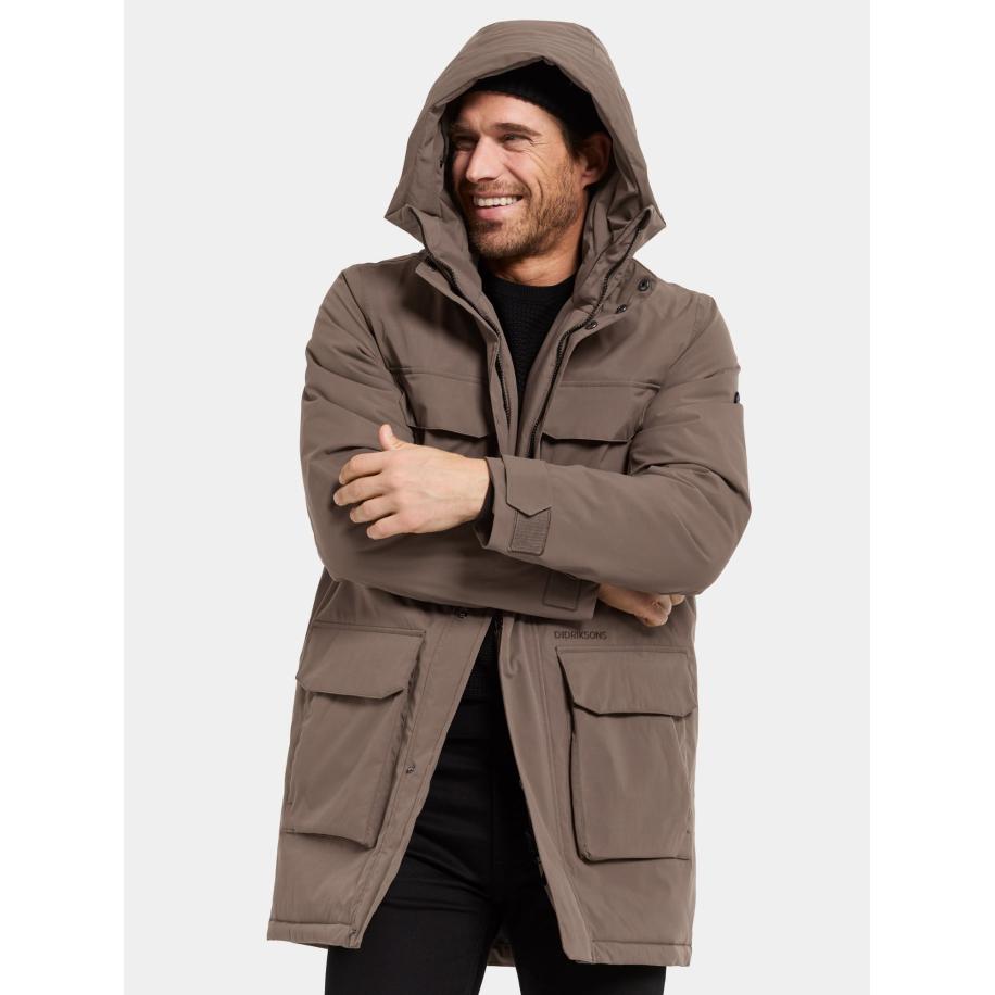 Didriksons Didriksons Winterjas AIDEN bruin -