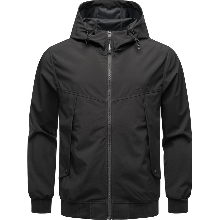 Ragwear Ragwear Outdoorjas Tyller Bonded zwart -
