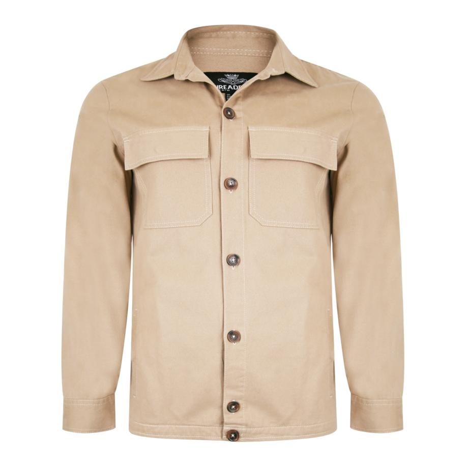 Threadbare Threadbare Tussenjas Ozone beige -