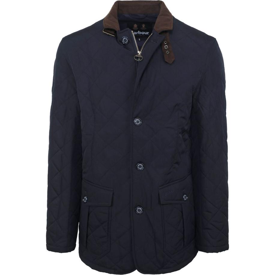 Barbour Jas Quilted Lutz Donkerblauw Blauw