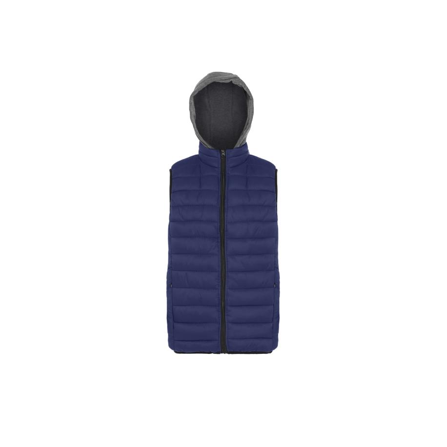 Flyweight Flyweight Bodywarmer donkerblauw / grijs gemêleerd -