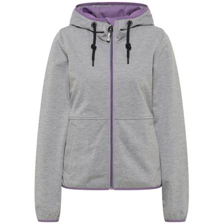 MyMo ATHLSR myMo ATHLSR Functionele jas lichtgrijs / lila