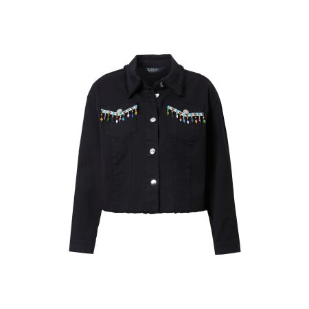 Angel of Style Angel of Style Tussenjas blauw / groen / pink / zwart