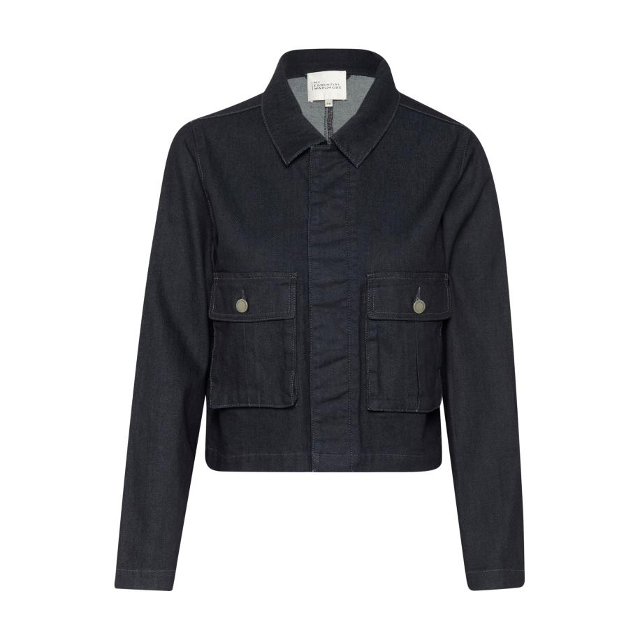 My Essential Wardrobe My Essential Wardrobe Tussenjas Tenna donkerblauw -