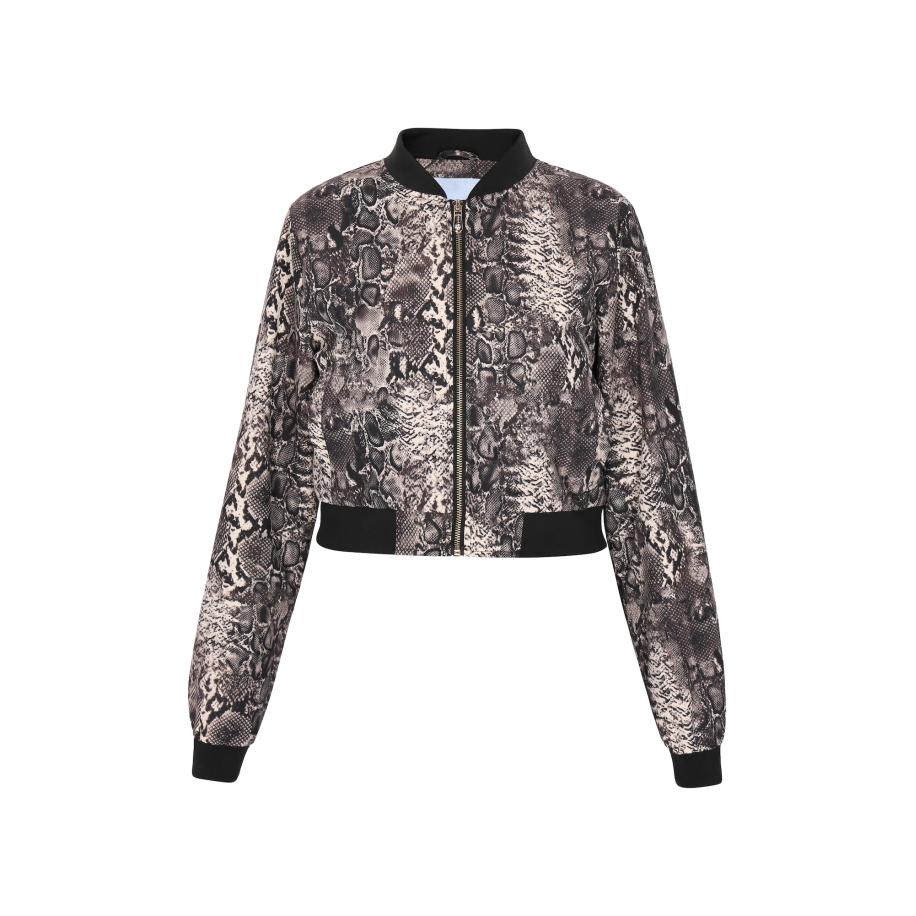 faina Athlsr faina Athlsr Tussenjas beige / zwart -