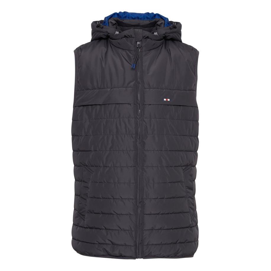 FQ1924 FQ1924 Bodywarmer Danial navy / grijs / bloedrood / wit -