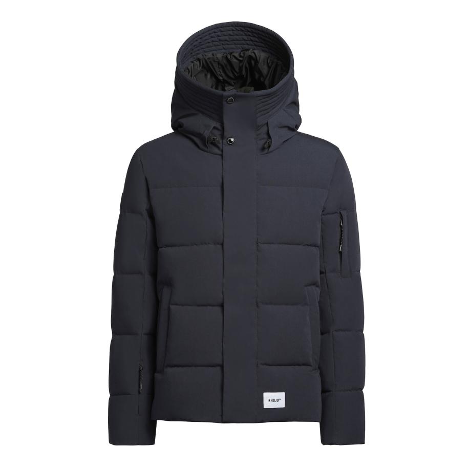 Khujo khujo Winterjas Bard zwart -