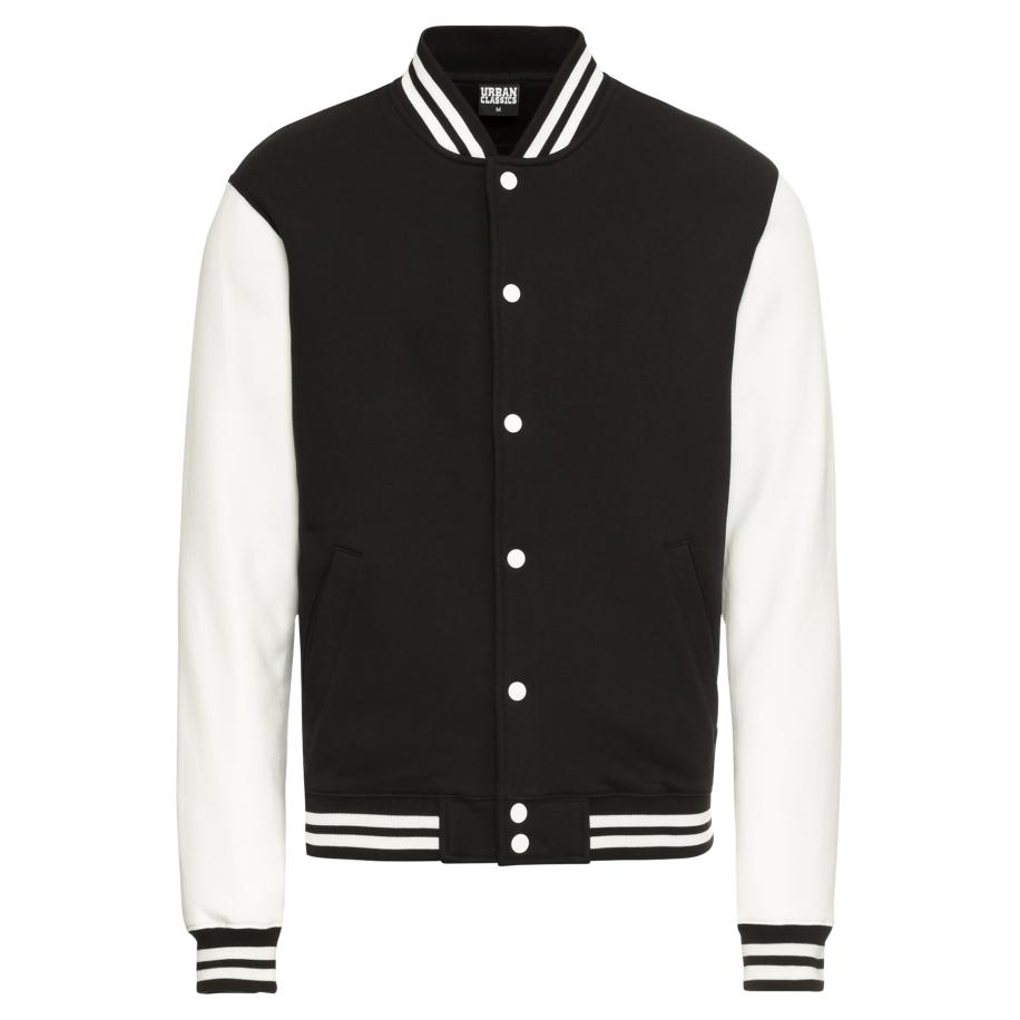 Urban Classics Urban Classics Tussenjas zwart / wit -