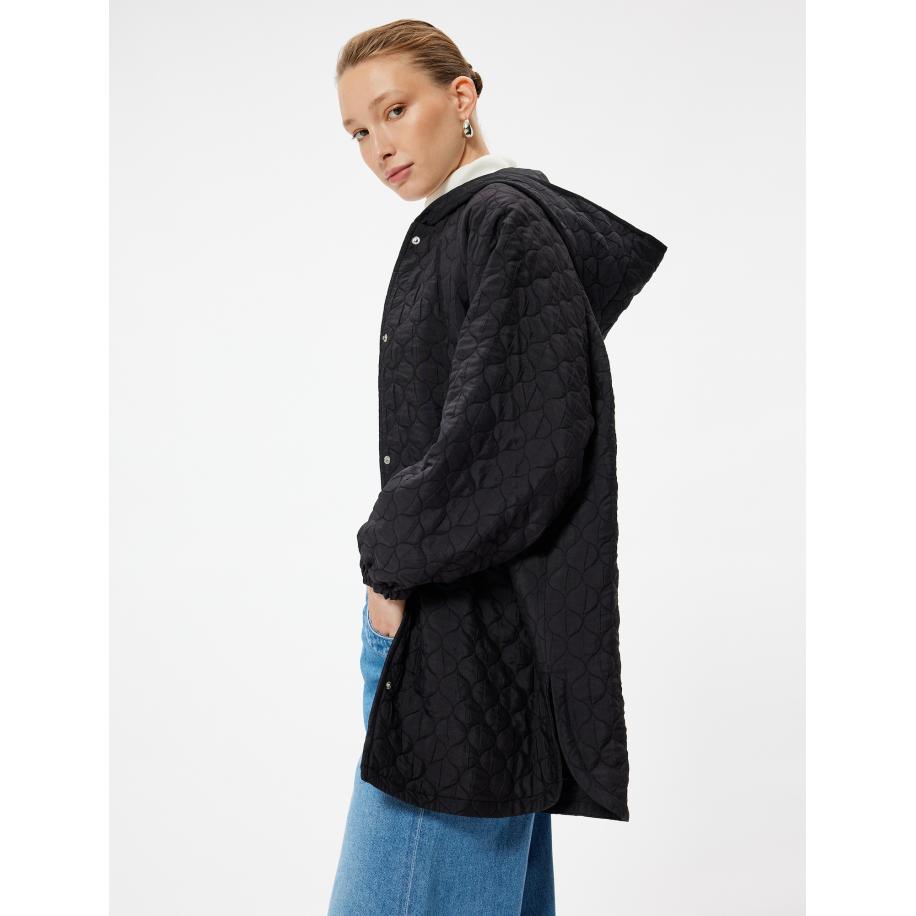 Koton Koton Outdoormantel zwart -