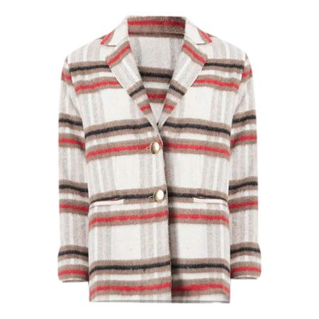 Touche Prive Touche Prive Tussenjas bruin / rood / wit