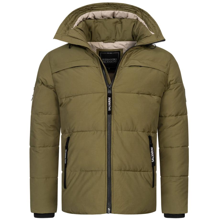 Alessandro Salvarini Alessandro Salvarini Winterjas olijfgroen -