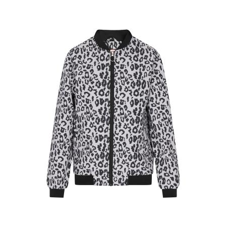 myMo ROCKS Tussenjas pastellila / zwart