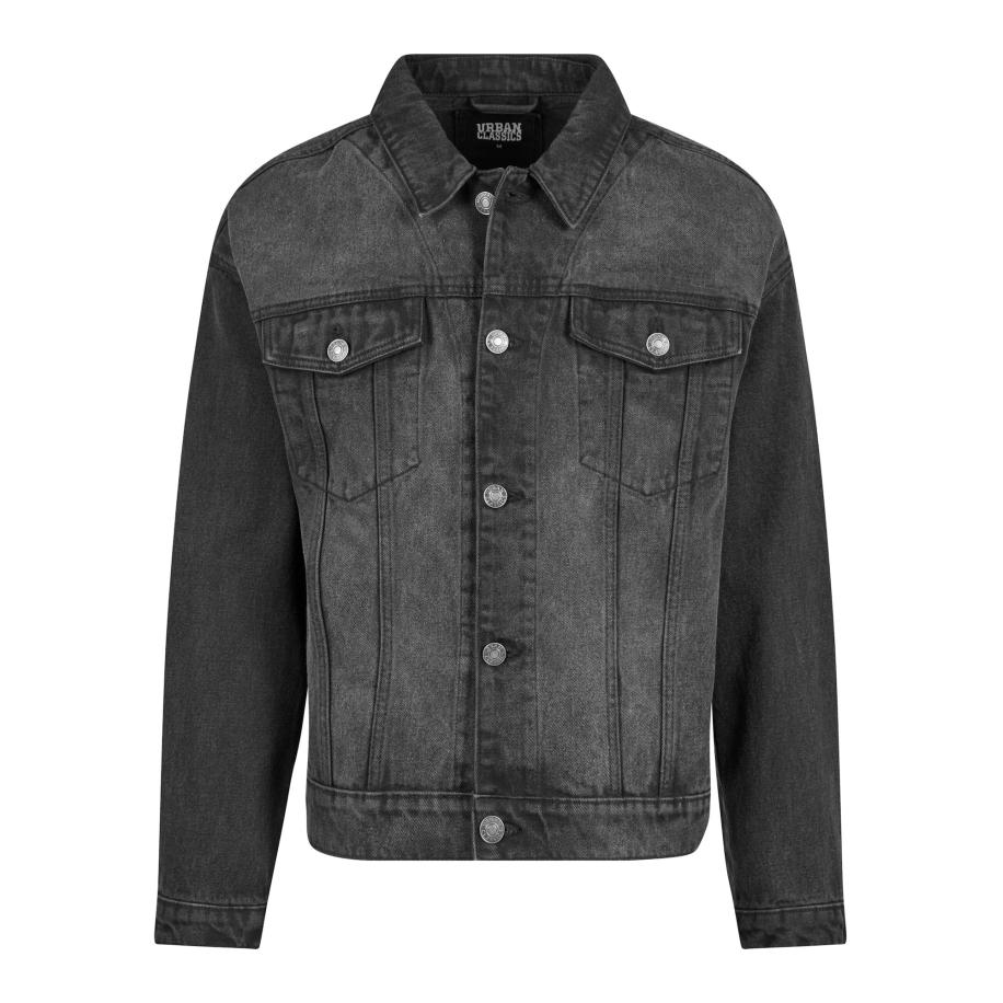 Urban Classics Urban Classics Tussenjas black denim -