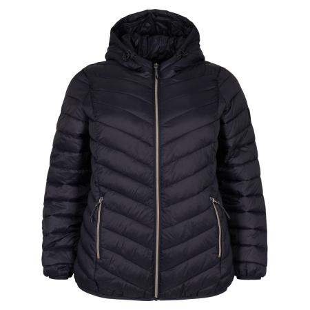 Zizzi Zizzi Winterjas zwart