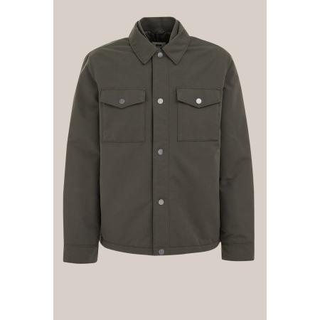 WE Fashion Heren jack - Regular fit - Zeegroen - Maat: S