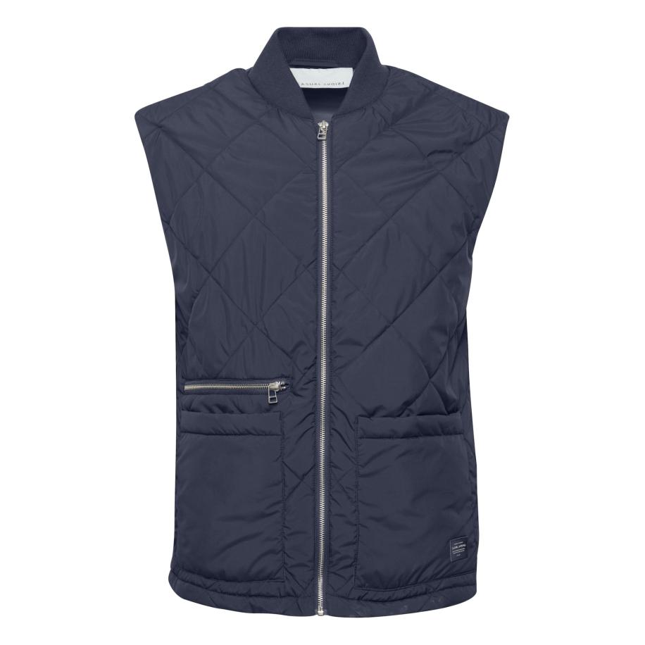 Casual Friday Casual Friday Bodywarmer Olas donkerblauw -