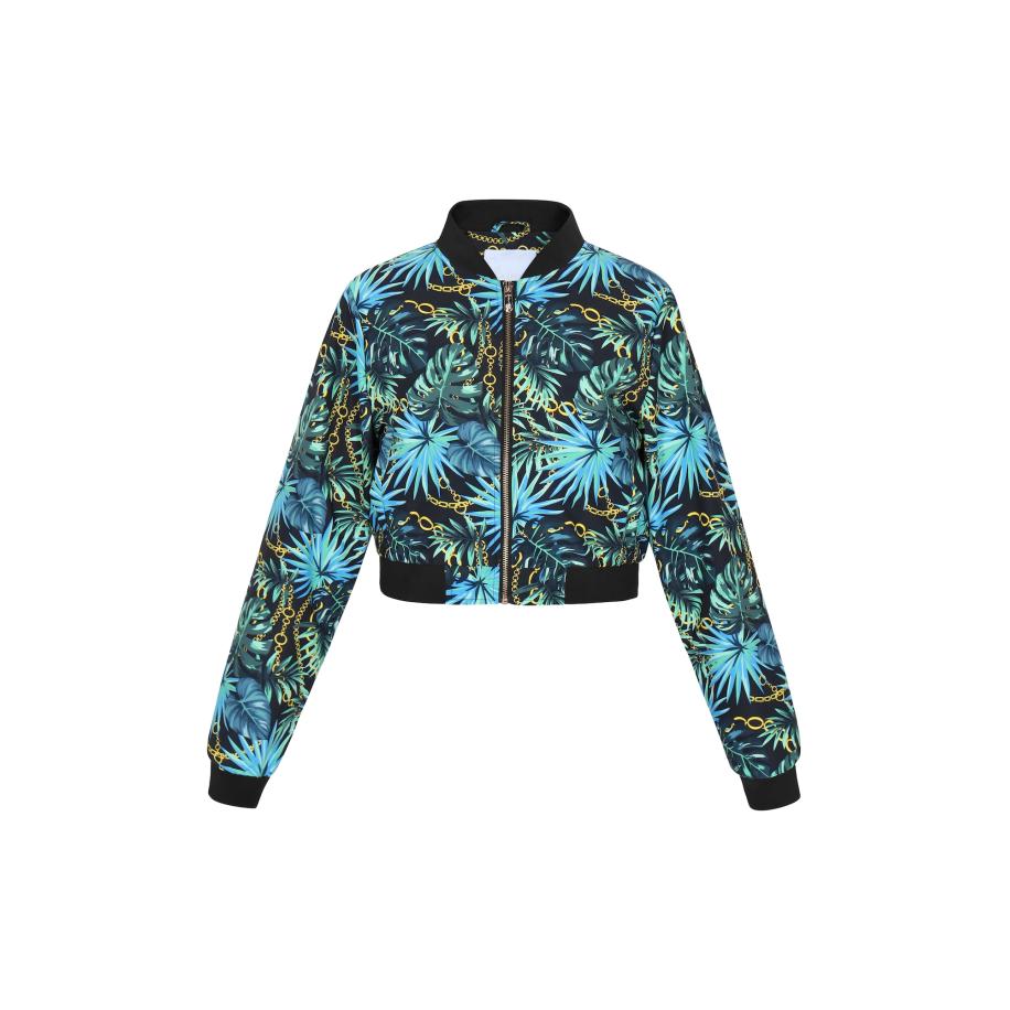 faina Athlsr faina Athlsr Tussenjas blauw / groen / zwart -