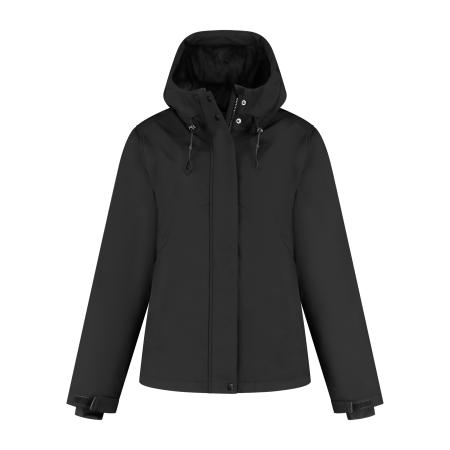 Travelin Travelin Winterjas Karina zwart