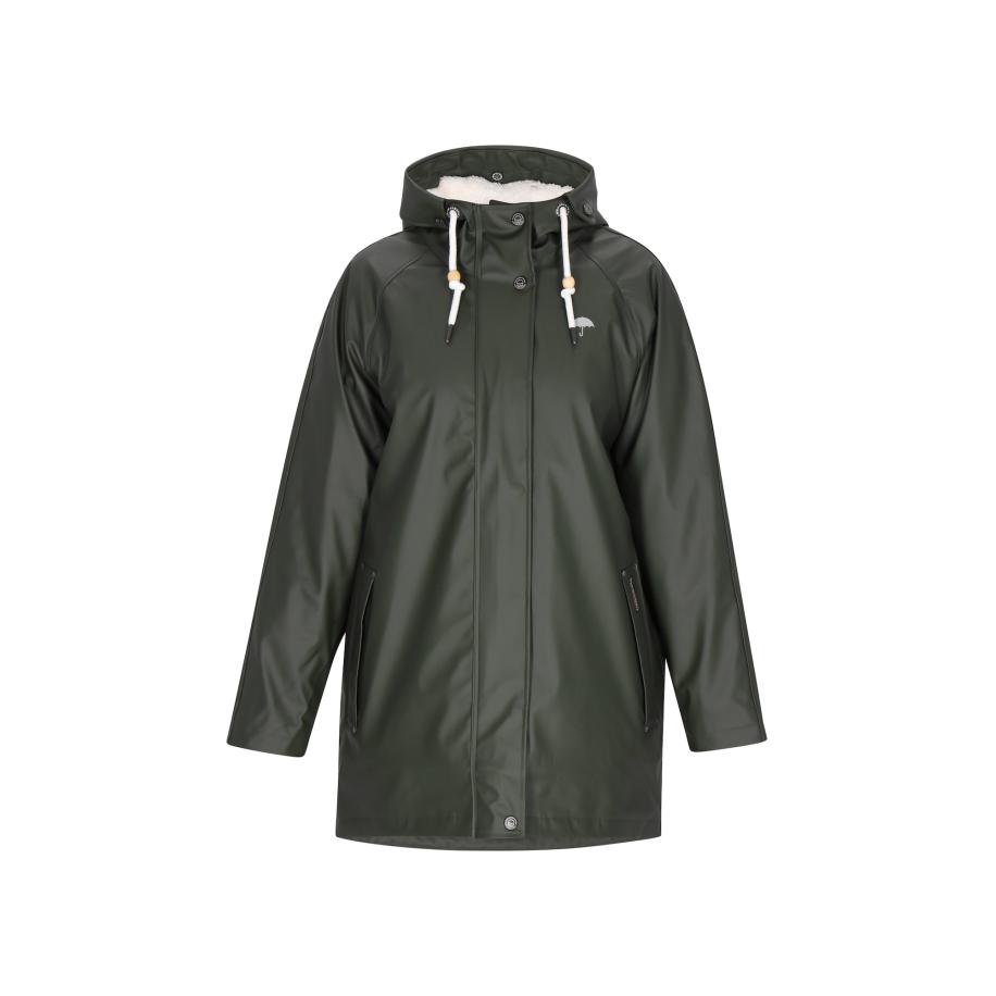 Schmuddelwedda Schmuddelwedda Tussenjas olijfgroen -