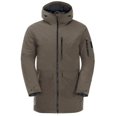 Jack Wolfskin JACK WOLFSKIN Outdoorjas bruin / zwart