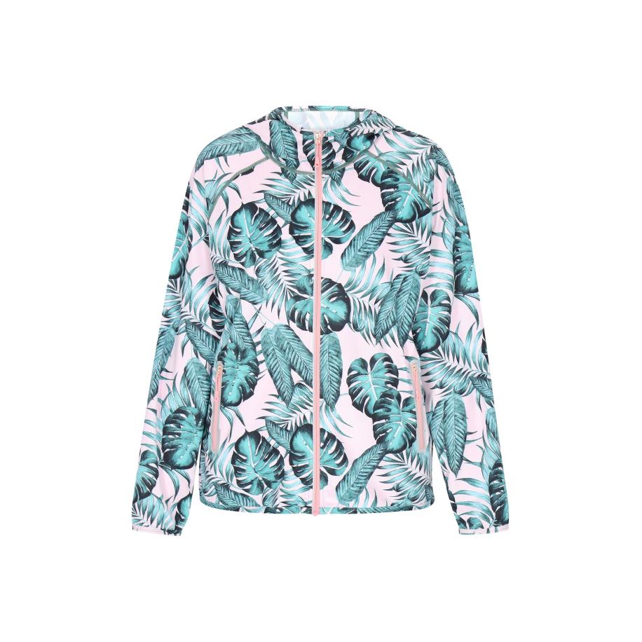 ebeeza ebeeza Tussenjas Outwear jade groen / donkergroen / rosa -