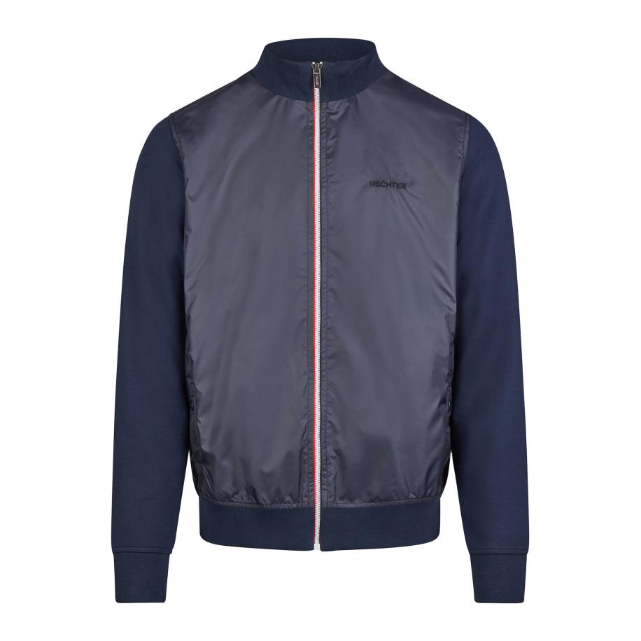 HECHTER PARIS HECHTER PARIS Tussenjas donkerblauw / bloedrood / wit -