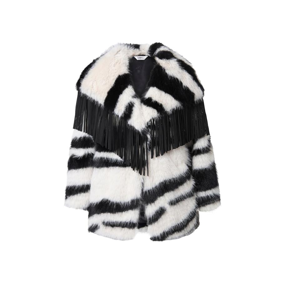 Angel of Style Angel of Style Winterjas zwart / wit -