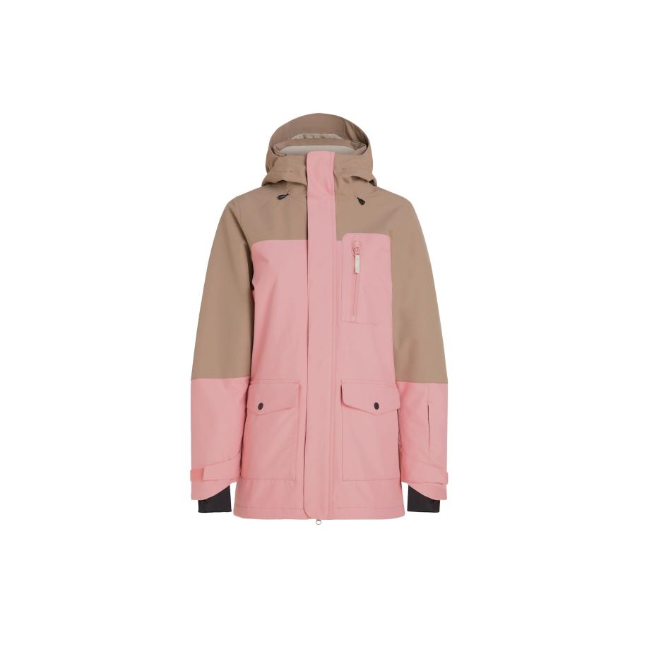 O'Neill ONEILL Outdoorjas Utility Hybrid bruin / pink -