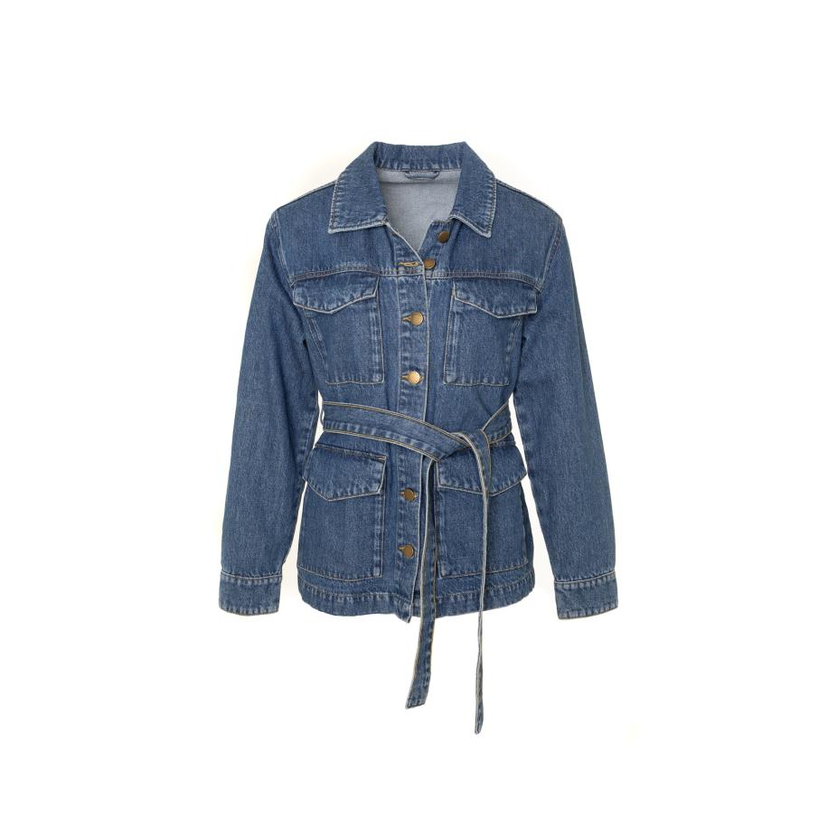 Big Star BIG STAR Tussenjas Chelsey blauw denim -