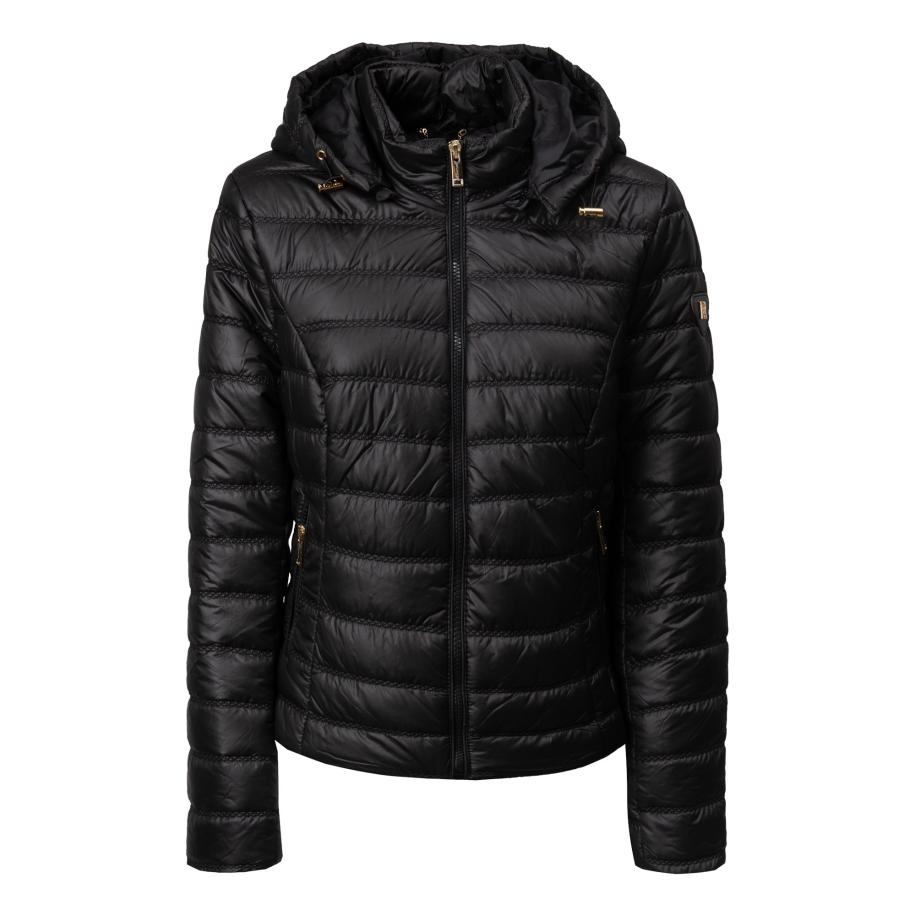 Influencer Winterjas zwart Zwart