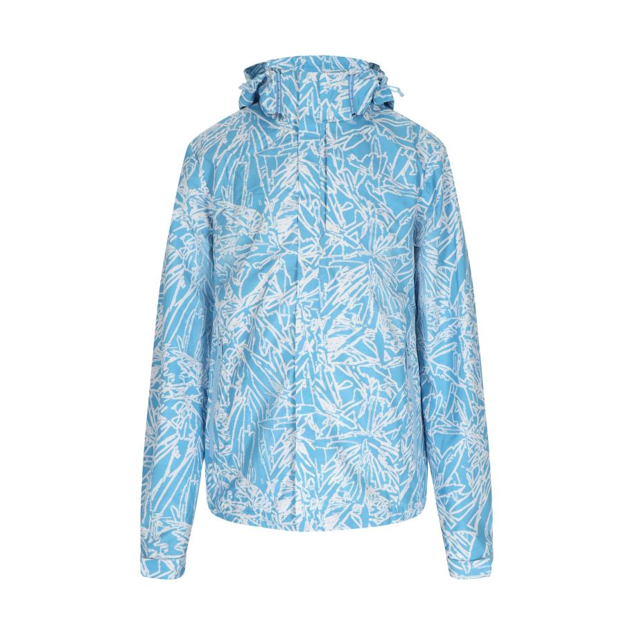 ALEKO ALEKO Tussenjas turquoise / wit -