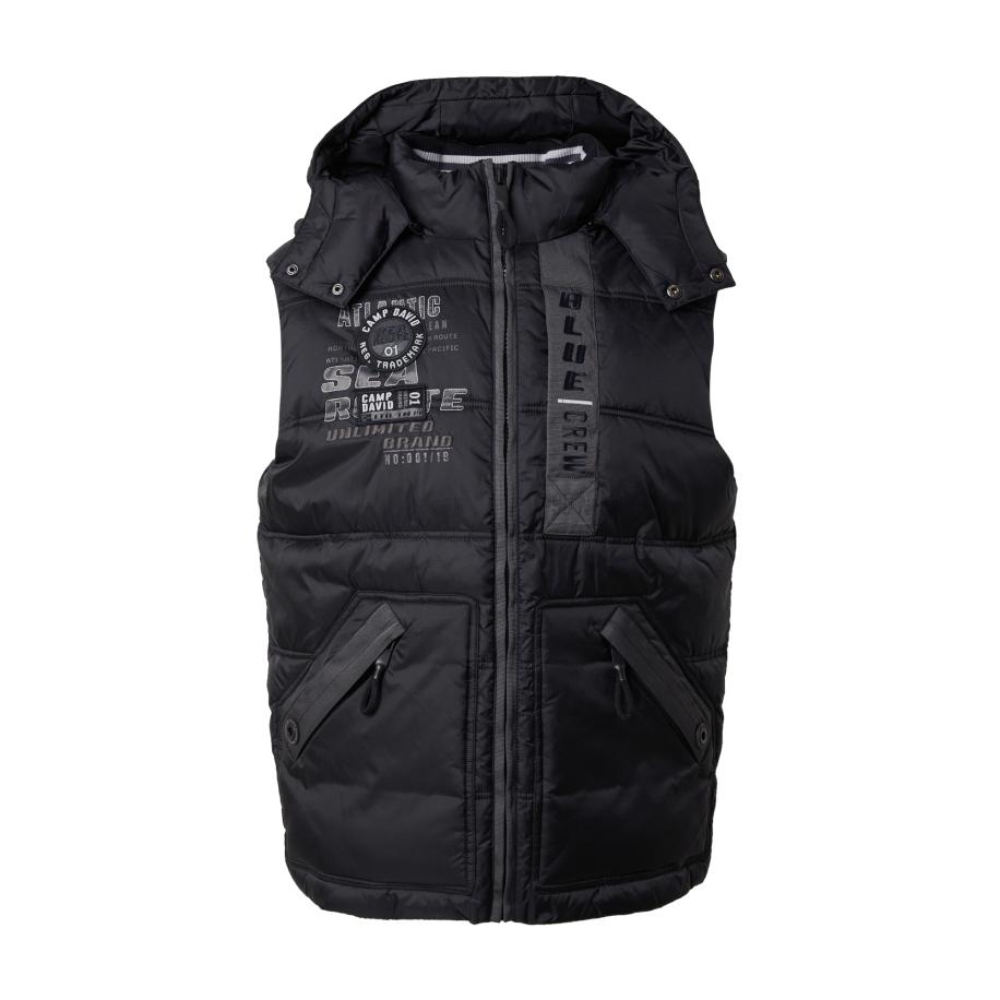 Camp David CAMP DAVID Bodywarmer grijs / zwart / wit -