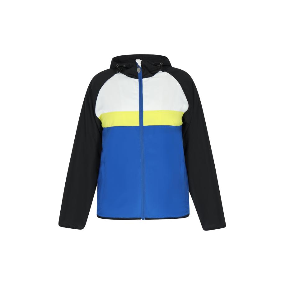 MyMo ATHLSR myMo ATHLSR Tussenjas donkerblauw / geel / zwart / wit -