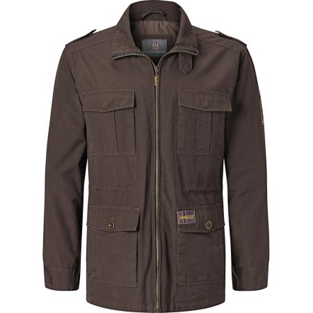 jan vanderstorm Jan Vanderstorm Tussenjas Bror chocoladebruin