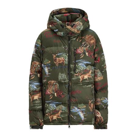 Polo Ralph Lauren Polo Ralph Lauren Tussenjas lichtblauw / bruin / groen / bordeaux