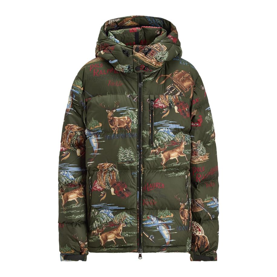 Polo Ralph Lauren Polo Ralph Lauren Tussenjas lichtblauw / bruin / groen / bordeaux -