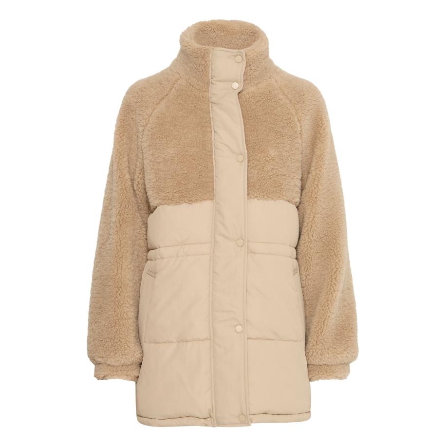 b.young b.young Winterjas Anilda beige / lichtbruin -
