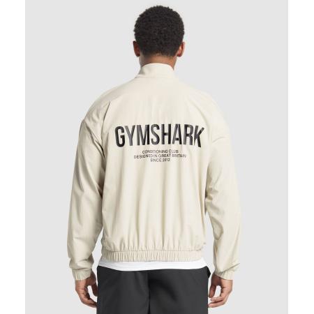 Gymshark Conditioning Club Track Jacket Pebble Grey