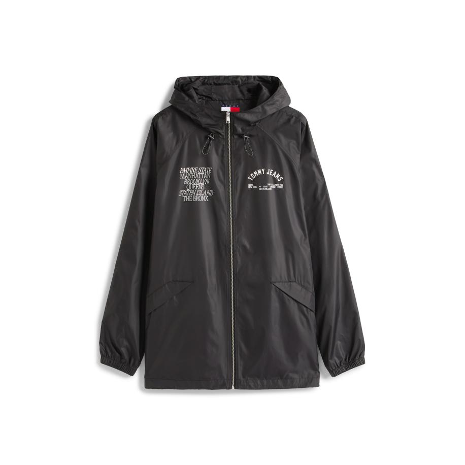 Tommy Jeans Tommy Jeans Tussenjas zwart / offwhite -