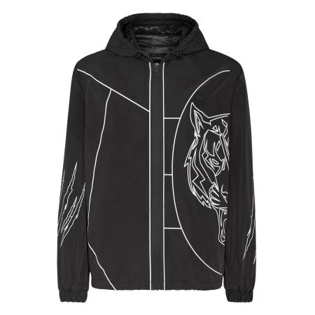 Plein Sport Plein Sport Tussenjas Tiger zwart / wit