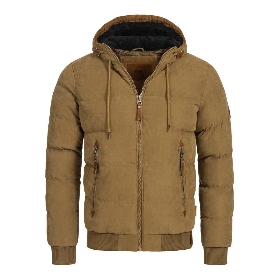 INDICODE JEANS INDICODE JEANS Winterjas Adeline bruin -