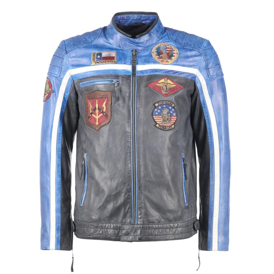 Top gun TOP GUN Tussenjas blauw / rood / zwart / wit -