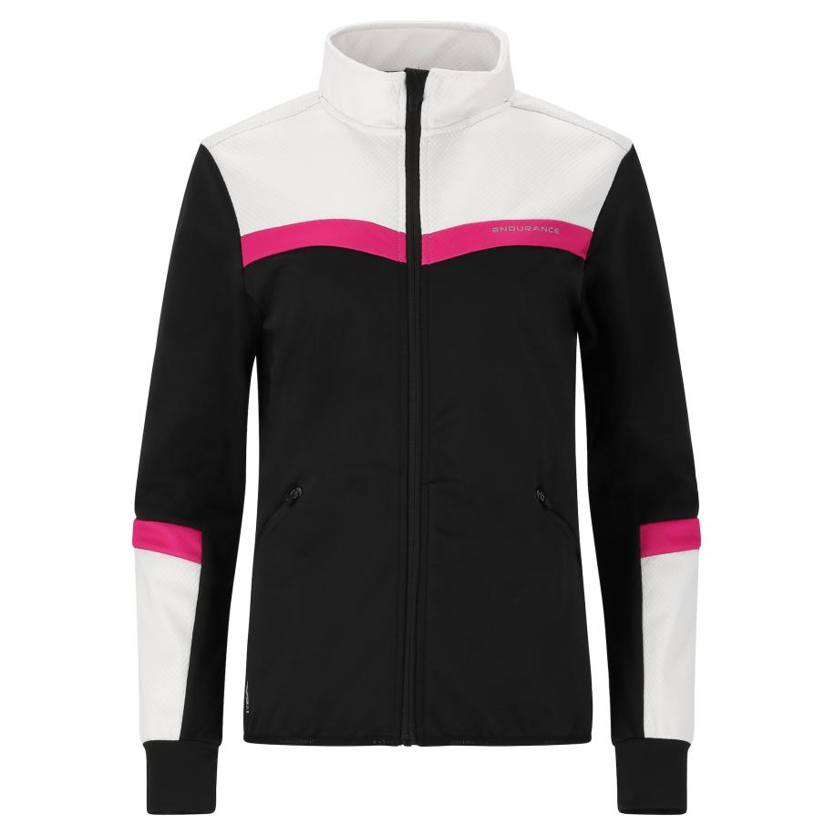 ENDURANCE ENDURANCE Sportjas pink / zwart / wit -